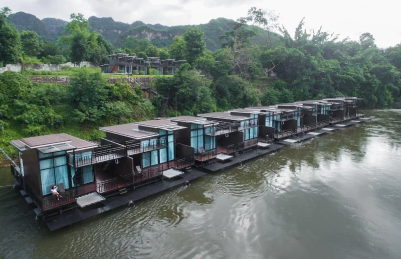 อัปเดต 10 ที่พัก กาญจนบุรี 2566 ติดริมแม่น้ำ บรรยากาศเงียบสงบ  ล้อมรอบด้วยธรรมชาติ - GoBuddy