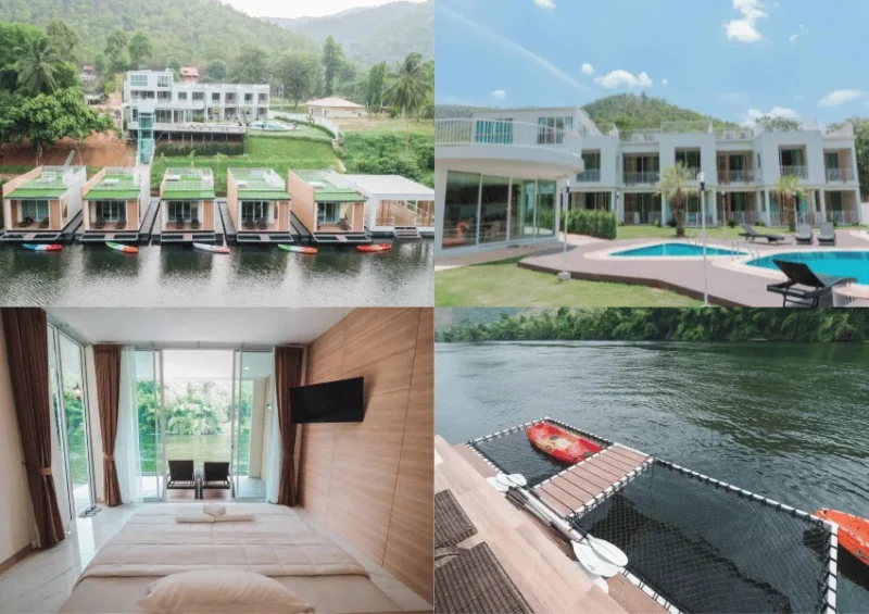 10 ที่พักกาญจนบุรี 2568 โรงแรมกาญจนบุรี ริมน้ำ [year] ที่พักริมแม่น้ำแคว บรรยากาศส่วนตัว