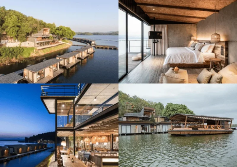 10 ที่พักกาญจนบุรี 2568 โรงแรมกาญจนบุรี ริมน้ำ [year] ที่พักริมแม่น้ำแคว บรรยากาศส่วนตัว