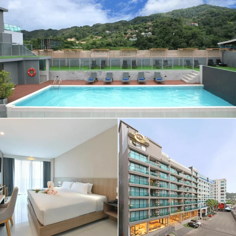 10 ที่พักป่าตอง 2568 โรงแรมในป่าตองติดทะเล [year] บรรยากาศดี ราคาเริ่มต้นหลักร้อย